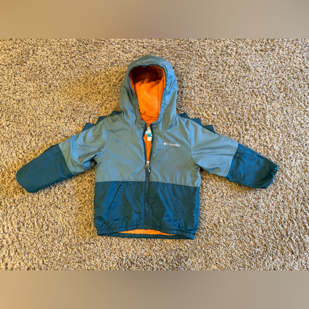 Columbia Vibrant Orange Outdoor Fleece